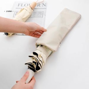 Portable Umbrella Storage Bag Waterproof Foldable Sunshade Umbrella Cover Moisture Absorbing Handheld Rain Umbrella Bag