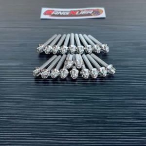 น็อตแคร้งเครื่องหัวเฟือง Honda Wave110i (2021-2024) 20ตัวงานเลสแท้