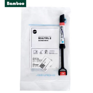 Bamboo Japan Shofu Fluid Resins Beautifil Flow Plus Reinforced Ultra Low Flow Resin F00 F03 Light Cured Composite Dental Materials Dental Light Cure Composite Resin Filling and Res