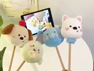 SKISOPGO  ตุ๊กตานวดหลัง ค้อนนวดไหล่ แก้เมื่อย ง่ายต่อการพกพา ไม้ทุบหลัง รูปร่างสัตว์น่ารัก ตุ๊กตา