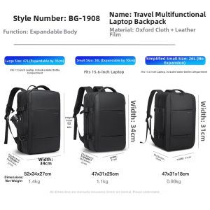 Bange | Men Travel Multi-function Large-capacity Backpack 17.3 inch
