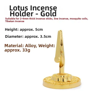 Alloy Incense Holder