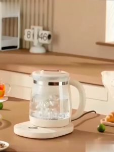 KONKA Multifunction healthpot 1.8L Glass electric kettle kitchen cooker soup养生壶汤锅健康锅家用烧水壶泡茶煮水壶送礼佳品Malaysia plug