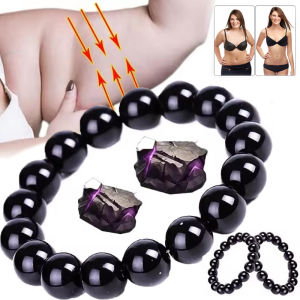 Obsidian Stone Beads Bracelet / 6/8/10/12/14MM Natural Black Obsidian Bracelet / Healing Crystal Bracelet / for Spiritual Healing Positive Energy Stress Relief