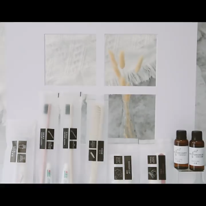 Disposable Hotel Toiletries Travel Set Toothbrush Slippers Shower Cap Soap 一次性酒店洗漱用品独立包装
