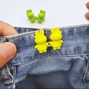 ตะขอปรับเอวรูปกระต่ายรวมรุ่น 3 ลาย กระดุม DIY สามารถตกแต่งได้ตามความต้องการ แบบหมุด  ราคา 1 ชุด / ข้าง