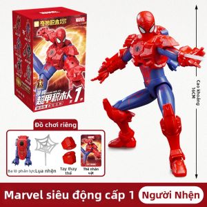 JINGGUAN | Bộ Xây Dựng Hình Nhân Vật Hành Động Marvel