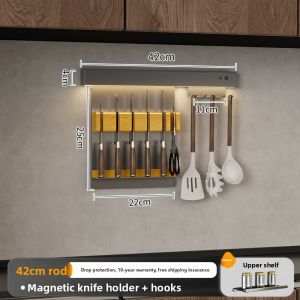 MEICHUWUYU | Multi-function Wall-mounted Kitchen Storage Rack