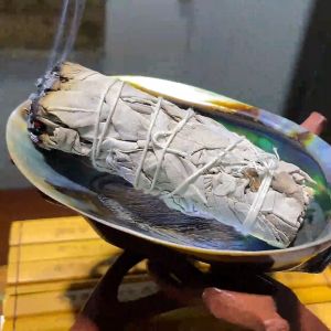 White Sage Bundle 4Inch Pure Leaf Smudges Stick Smoky Purification Wand For Home Cleansing Cleaning Negative Energy Home Fragrance 白鼠尾草 熏香 净化香