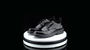 รองเท้าหนังผู้ชาย ใหม่รองเท้าลำลองสำหรับบุรุษฤดูใบไม้ผลิและฤดูใบไม้ร่วงรองเท้าหนัง PU พื้นผิวที่อ่อนนุ่มหนังรองเท้าหมวกอังกฤษรองเท้าขี้เกียจรองเท้าผู้ชายรองเท้าหนัง