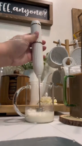 SG portable blender hand mixer USB Rechargeable Coffee Frother Blender Handheld Milk Frother Electric Egg Cappuccino