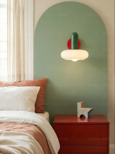 FANCY LAMP CLUB | Bedside Wall Sconce Creative Memphis Dopamine Style