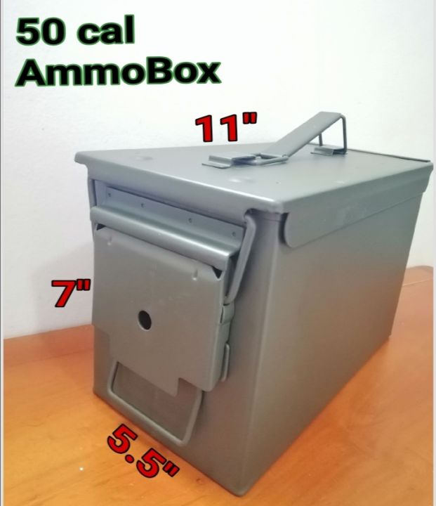 Ammo Box 50cal Ammo Can Toolbox(w/o hook lock) Lazada PH