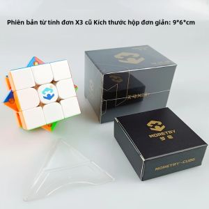 Khối Lập Phương Từ Tính Chuyên Nghiệp Speedcube X3 3x3 Đồ Chơi Xếp Hình Cổ Điển Cấu Trúc Vít Đồ Chơi Giáo Dục Không Dán Nhãn Dành Cho Người Đam Mê Xếp Hình
