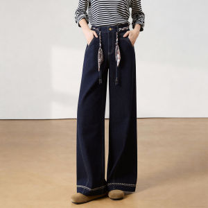 7.Modifier | Quần Jeans Quần Ống Rộng Thoáng Dễ Thương Cao Waist