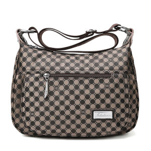 กระเป๋าคุณแม่วัยกลางคนและผู้สูงอายุกระเป๋าผู้หญิงสะพายไหล่แบบหลายชั้นผ้าอ๊อกฟอร์ดความจุใหญ่สะพายข้างสำหรับผู้หญิงกระเป๋าผ้าใบแบบลำลองสำหรับผู้หญิงและคุณแม่วัยกลางคน