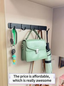 MEIDOO Aluminum Wall-mounted Clothes Hook Door Hook Hanger Hook Black Grey