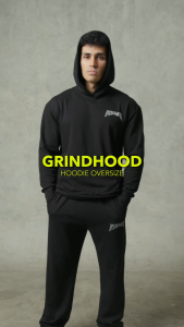 Lockerwear Hoodie Oversize Gym Fitness Pria Lengan Panjang Kaos Long Sleeve Casual Olahraga Quick Dry