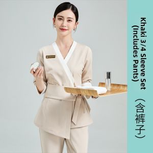 Spring/Summer Breathable Aesthetician Uniform