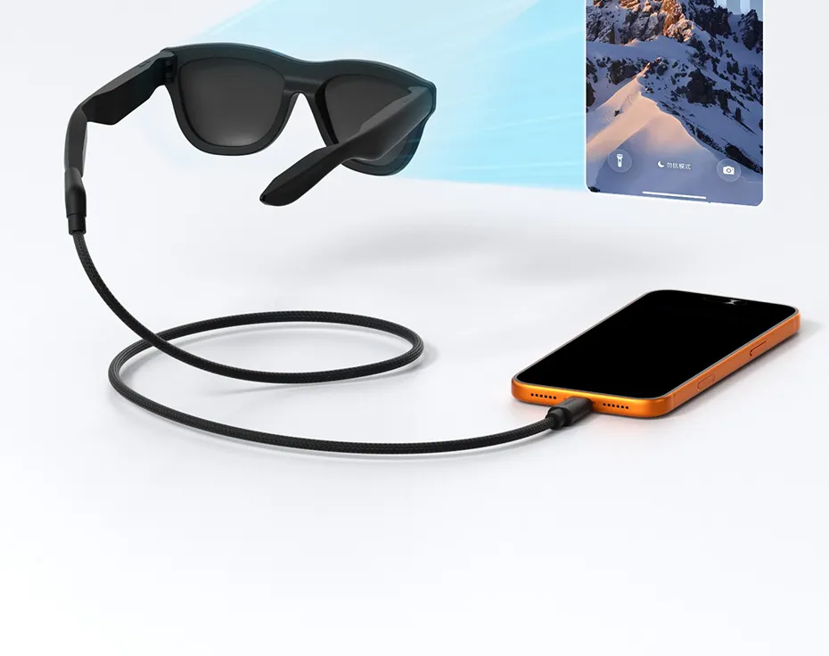 Hagibis AR Smart Glasses Cable USB C Charging Data & Power Supply