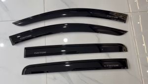 MITSUBISHI TRITON 2019-2024 FLAT DOOR VISOR AIR PRESS (4Pcs)