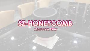 Senz Original HONEYCOMB Charcoal Filter Chimney Hood Honeycomb Carbon Filter Hood Recirculation Kit