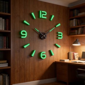 New Modern Design Large Wall Clock 3D DIY Quartz Clocks Fashion Watches Acrylic Mirror Stickers Living Room Home Decor Horloge