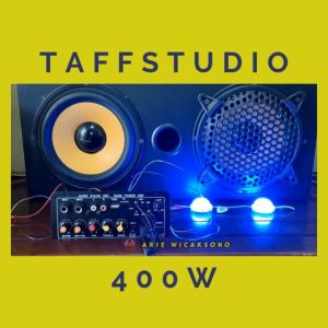 BERGARANSI TaffSTUDIO Amplifier Board Audio Bluetooth USB FM Subwoofer Mini Super Bass DIY 400W D10O