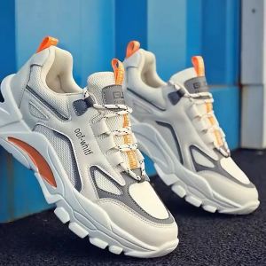 Sepatu Pria RMS 8219 Sneakers Sepatu Olahraga Cowok Bertali Import Stylist Nyaman Dipakai ( FREE BUBBLE )