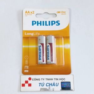 Pin AA Philips R6 MIGNON 1.5V (R6L2B/97 Zinc chloride)