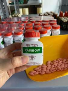 RAINBOW Tăng cơ bắp bổ sung canxi cho gà 100viên [Hàng Chính Hãng 100%]