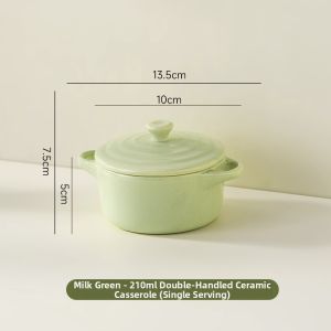 onlycook | Ceramic Earred Soup Tureen with Lid