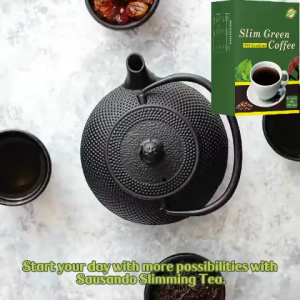 Free Shipping Green slimming coffee weight loss detox slim Green slimming coffee penurunan berat badan detox slim 绿色瘦身咖啡减肥排毒瘦身