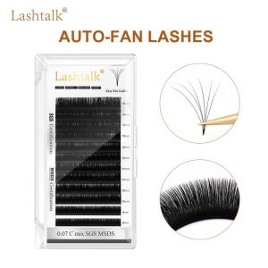 Lashtalk Easy Fanning Eyelash Extension Autofan From Nagaraku Bloom Flowering Pre-bonded Volume Makeup Fake Lashes Soft Natural