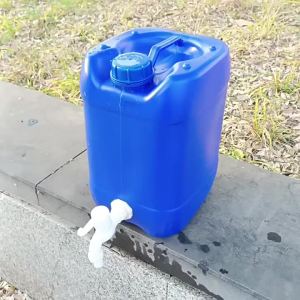 Water Storage Plastic Bucket With Faucet