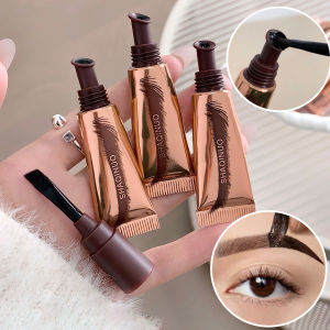 Kem Nhuộm Mày Dạng Bóc SHAQINUO 4 Màu Công Thức Kem Chống Thấm Nước Lâu Trôi Không Lem 7g/hộp