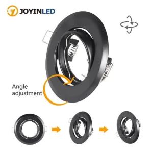 Đèn LED Halogen MR16 Có Giá Đỡ Gắn Phẳng Đế Đèn GU10 Giá Đỡ Bóng Đèn Kim Loại Dùng Cho Đèn Âm Trần Phòng Tắm