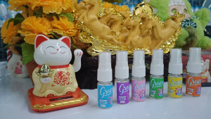 GRACE FABRIC SCENT SPRAY สเปรย์เกรซขนาดพกพา10ml.(มีให้เลือก6สี)
