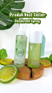 Deodorant Spray Penghilang Bau Badan Pemutih Ketiak Herbal Extra Whitening Deospray SR12