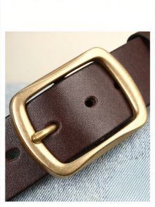 NIUDANGJIA | Extended Buckle Leather Belt for Men