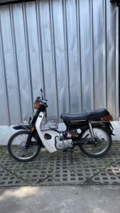 Striping Stiker Honda Astrea 800 Hitam Merah Fullset