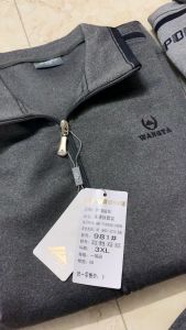 Bộ quần áo nỉ nam trung niên trung tuổi chất đep dày dặn k nhăn k xù ẢNH THẬ