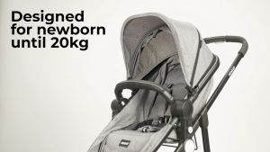 Akeeva Foldable Convertible to Carry-Cot Stroller (Pendio)