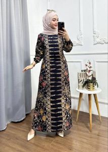 Gamis Batik Pekalongan Modern Terbaru Busui