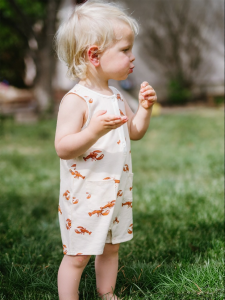 Milkbarn | Sleeveless Lightweight Printed Romper