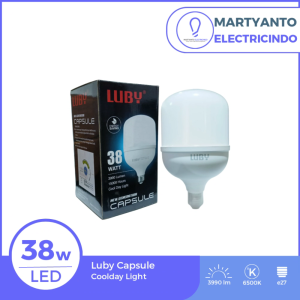 Lampu LED Luby Capsule 38 Watt Warna Putih