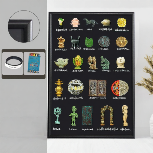 ShowIdea | Magnetic Display Board with Hanger for Storage and Organization