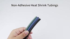 1m - 50m  Heat Shrink Tube No Glue Dia  Polyolefin Insulated Waterproof Protection Lined Cable Sleeve Cache Cable