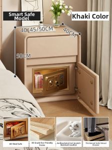 ZHUSHANXIA | Smart Small Storage Cabinet With Safe
