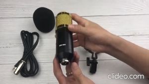 100% Original BM-800/BM800 Condenser Microphone Kit With V8 Multifunctional Live Sound Card/MS